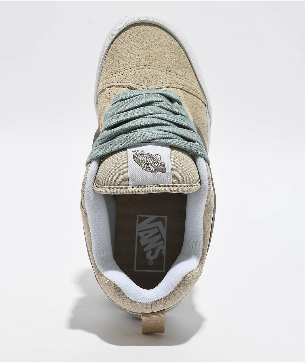 Vans Knu Skool Two-Tone Peyote Tan Skate Shoes Product Image