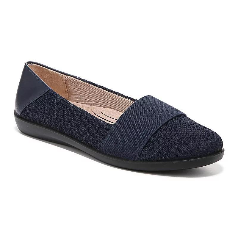 LifeStride Naomi Womens Slip-on Flats Lux Blue Product Image