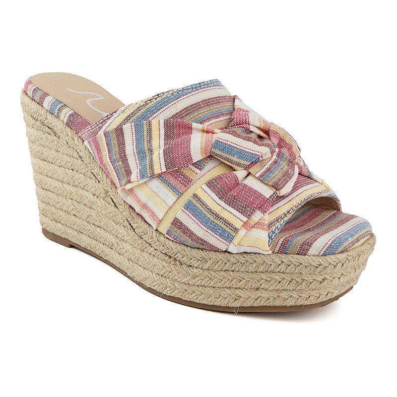 Sugar Womens Harlem Wedge Sandals Product Image