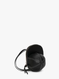 MEDIUM CAP BAG - LEATHER CROSSBODY BAG in black | JW Anderson US  Product Image