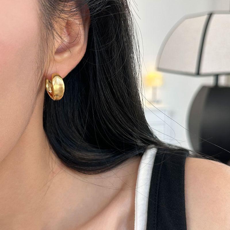 Geometry Hoop Earring Product Image