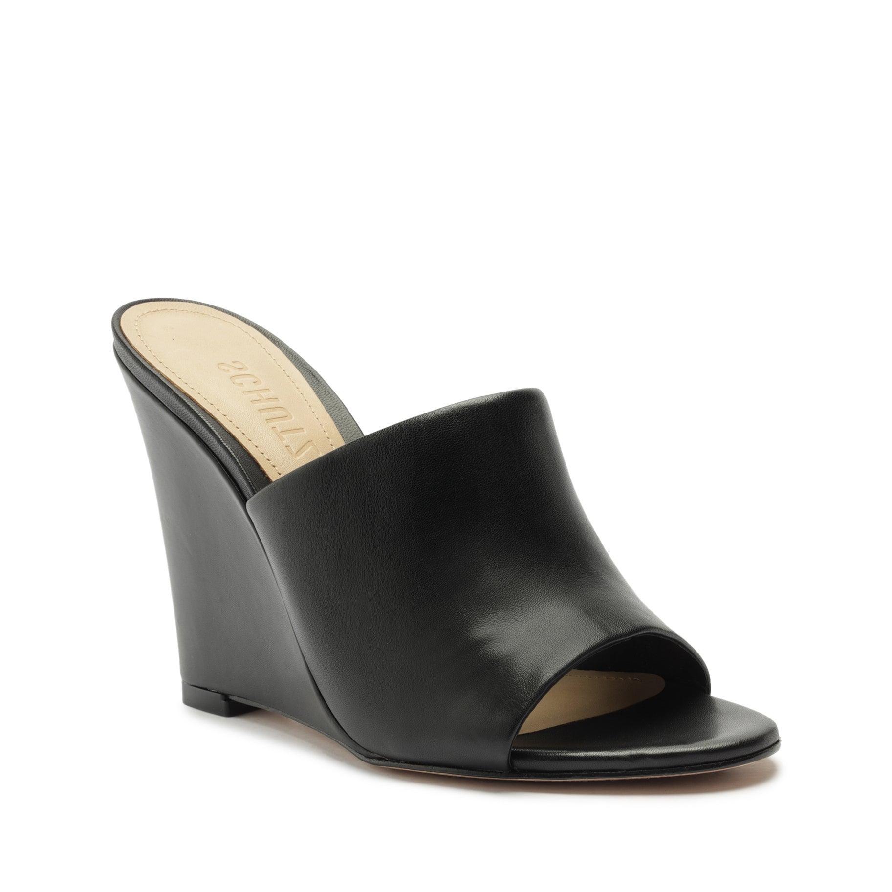 Lucy Casual Nappa Leather Sandal - 5.5 Black Nappa Leather Product Image