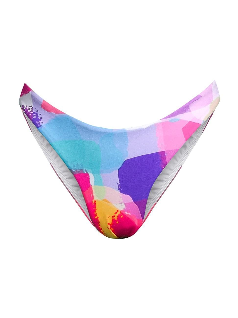 Womens Margot Rainbow Waterfall Bikini Bottom Product Image