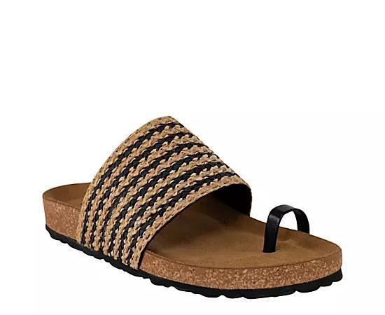 Italian Shoemakers Womens Ginebra Footbed Sandal Product Image