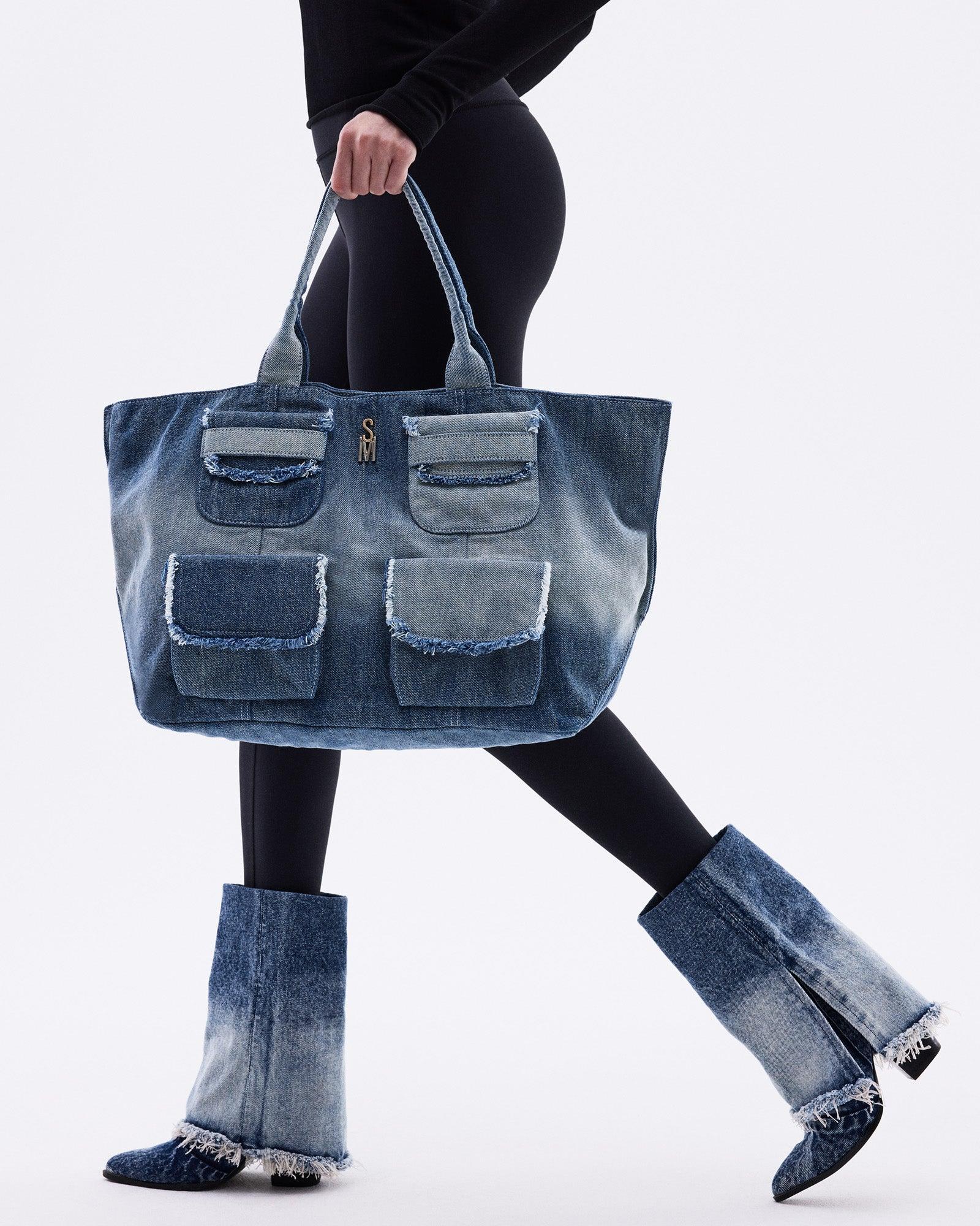 ANISIA BAG DENIM FABRIC Female Product Image