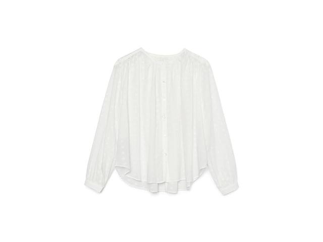 MANGO Nohelia Blouse (Natural White) Women's Clothing Product Image