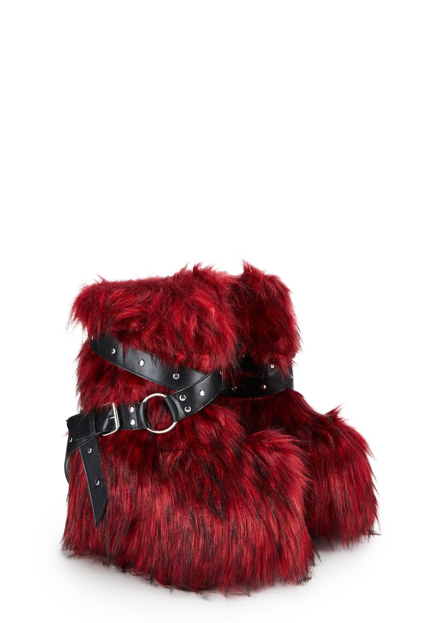 Low Wild Instincts Faux Fur Boots Male Product Image