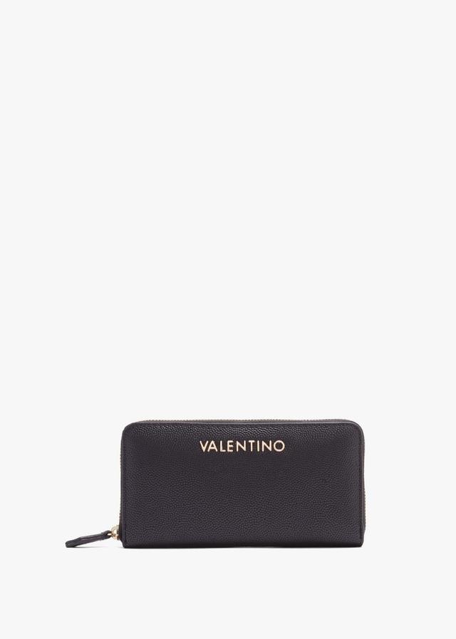 VALENTINO GARAVANI Divina Nero Zip Around Wallet In Bkeg Product Image