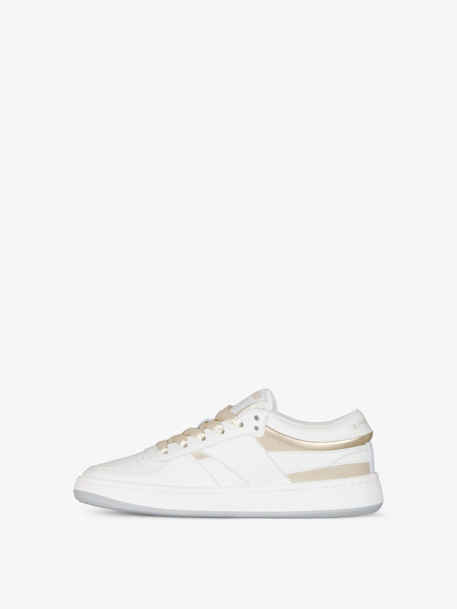 G Move sneakers in mixed leathers Product Image