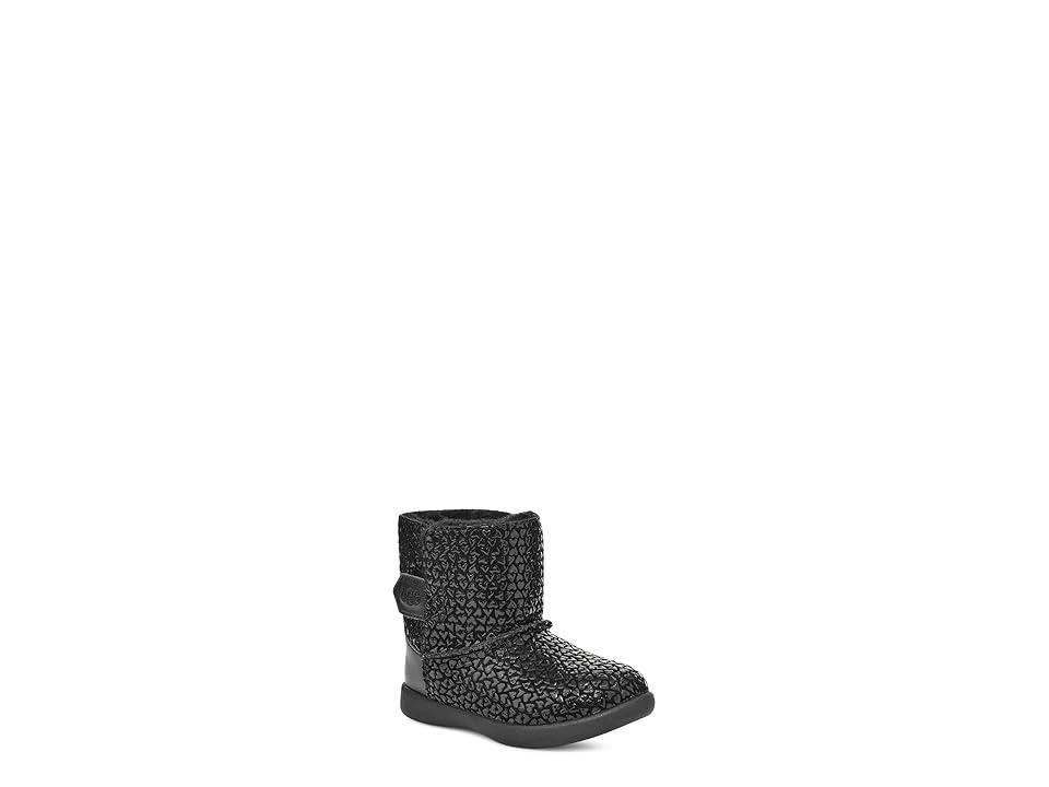 Fendi Diagonal SlidesGray FF jacquard and black leather slides Product Image