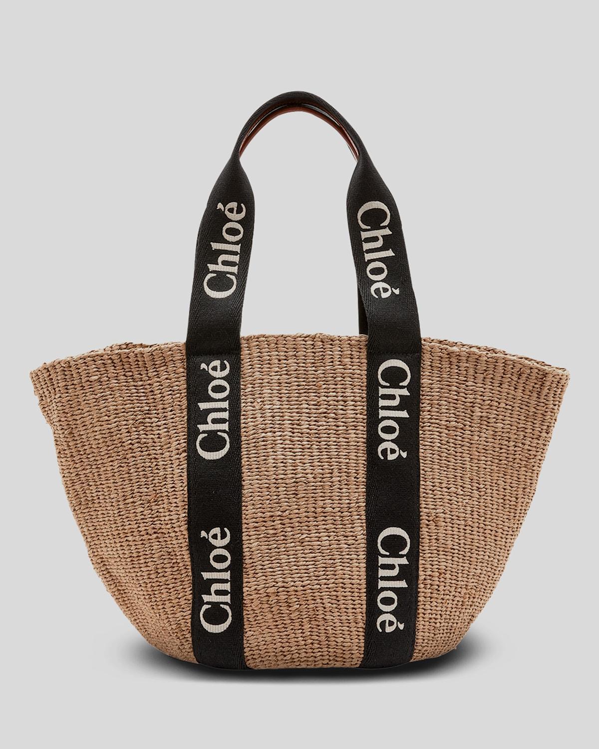 Womens Large Woody Basket Tote Bag Product Image