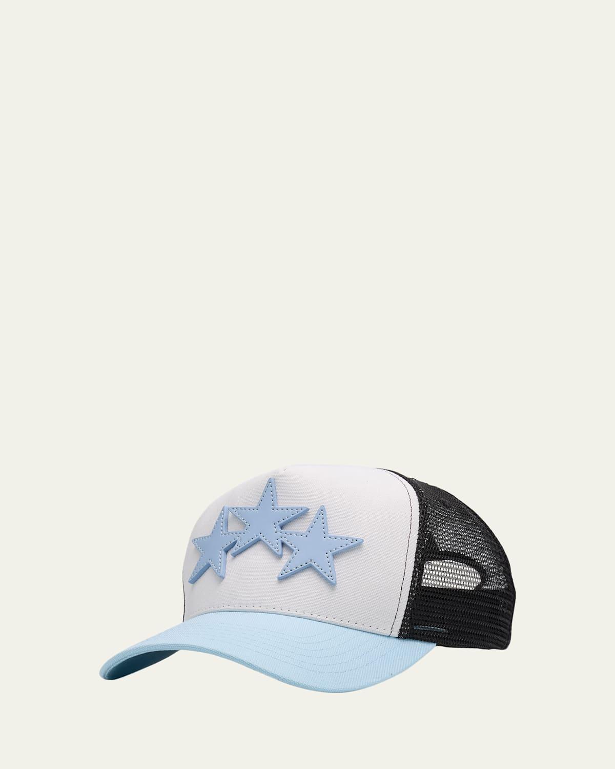 Mens Three Star Trucker Hat Product Image