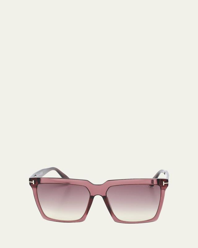 Womens Sabrina 58MM Square Sunglasses Product Image