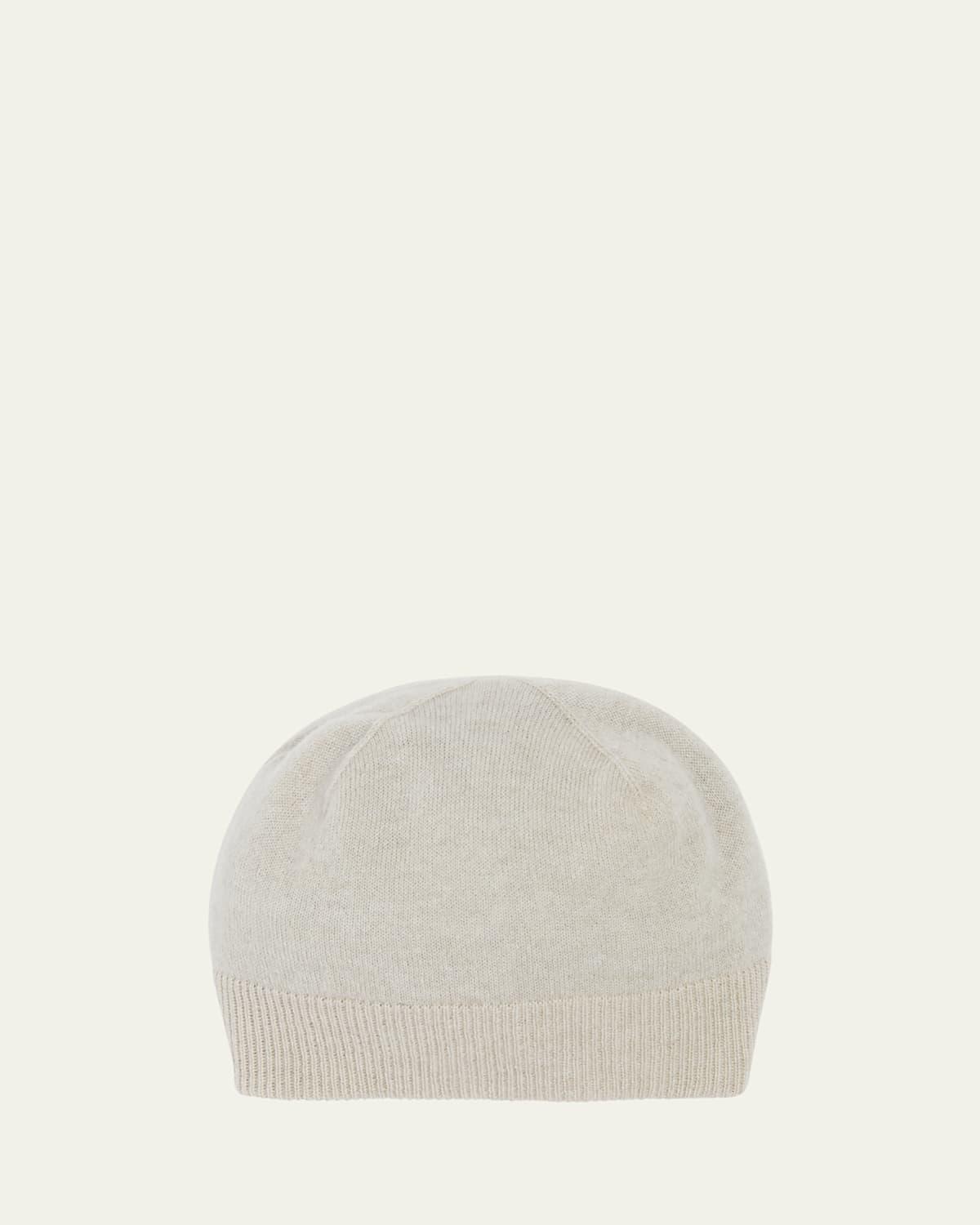 Mens Wool and Cashmere Beanie Hat Product Image