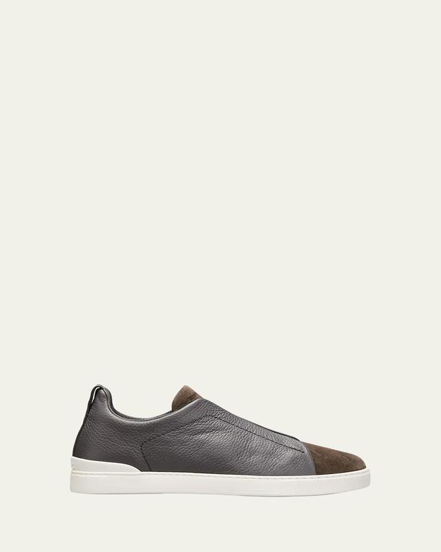 ZEGNA Triple Stitch Low Top Sneaker Product Image