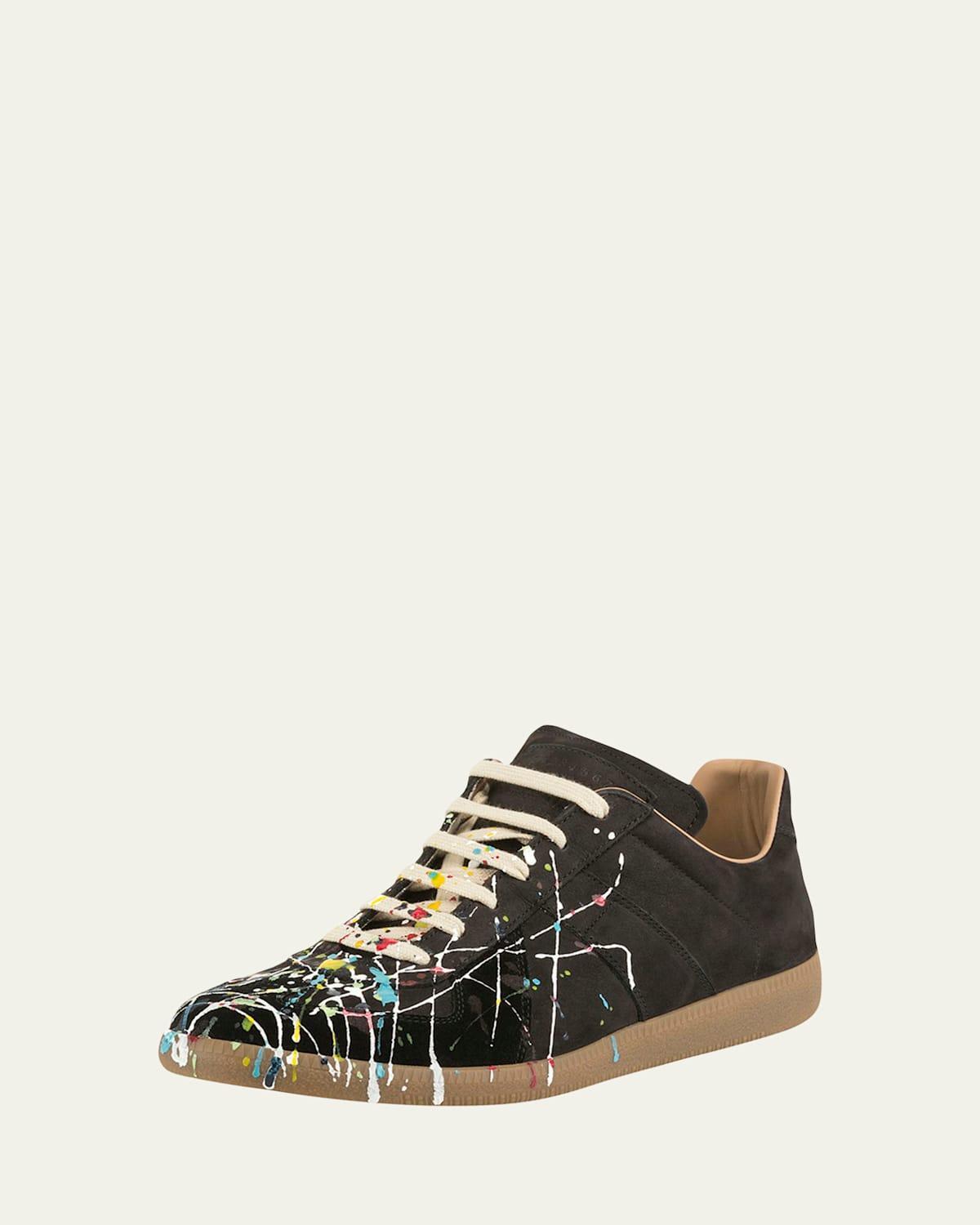 Maison Margiela Replica Paint Splatter Sneaker Product Image