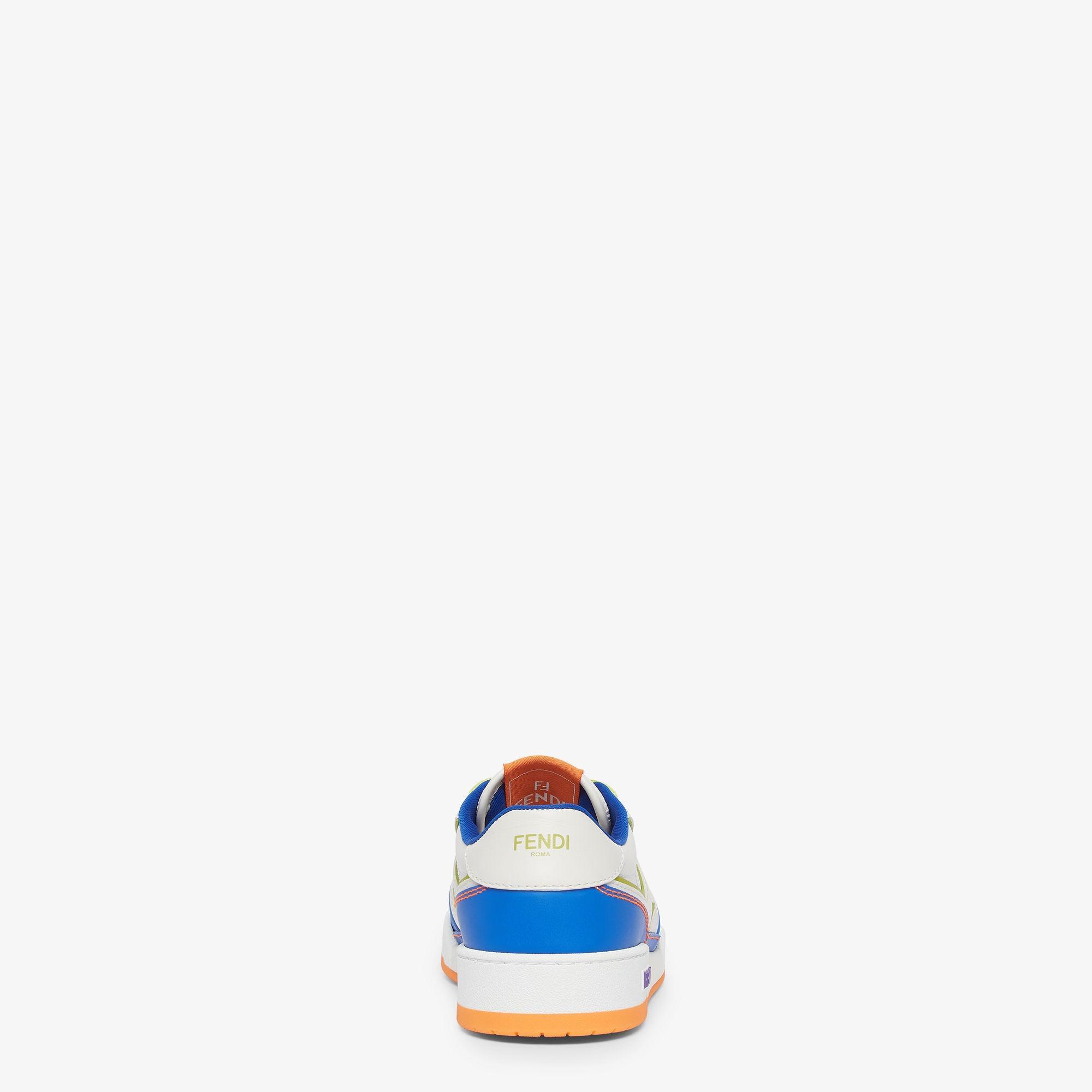 Fendi MatchMulticolor leather low-tops Product Image