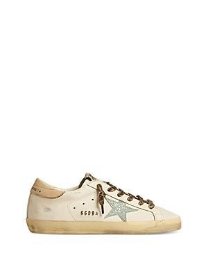 Golden Goose Super-Star Glitter Detail Low Top Sneaker Product Image