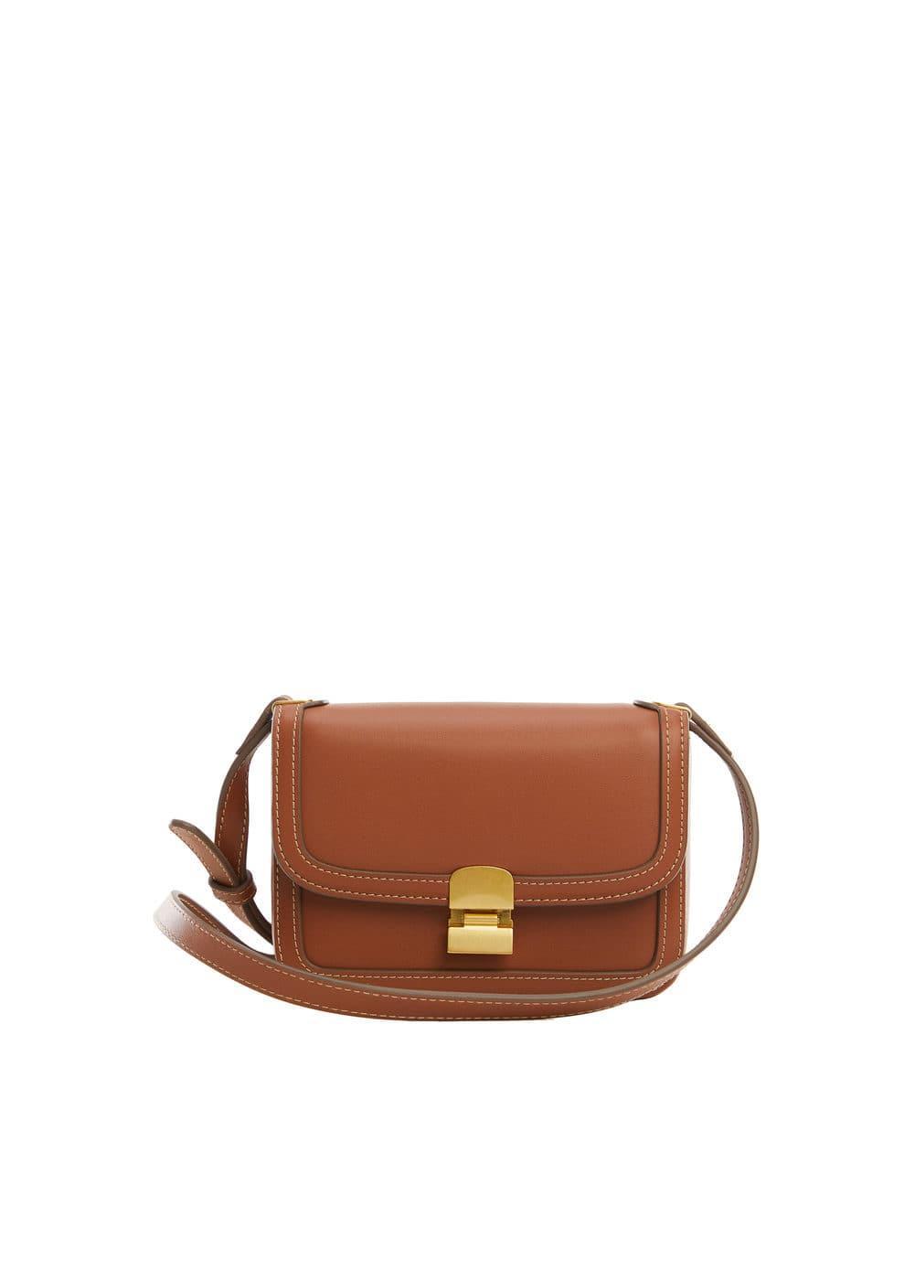 MANGO - Crossbody bag with flap - One size - Women Product Image