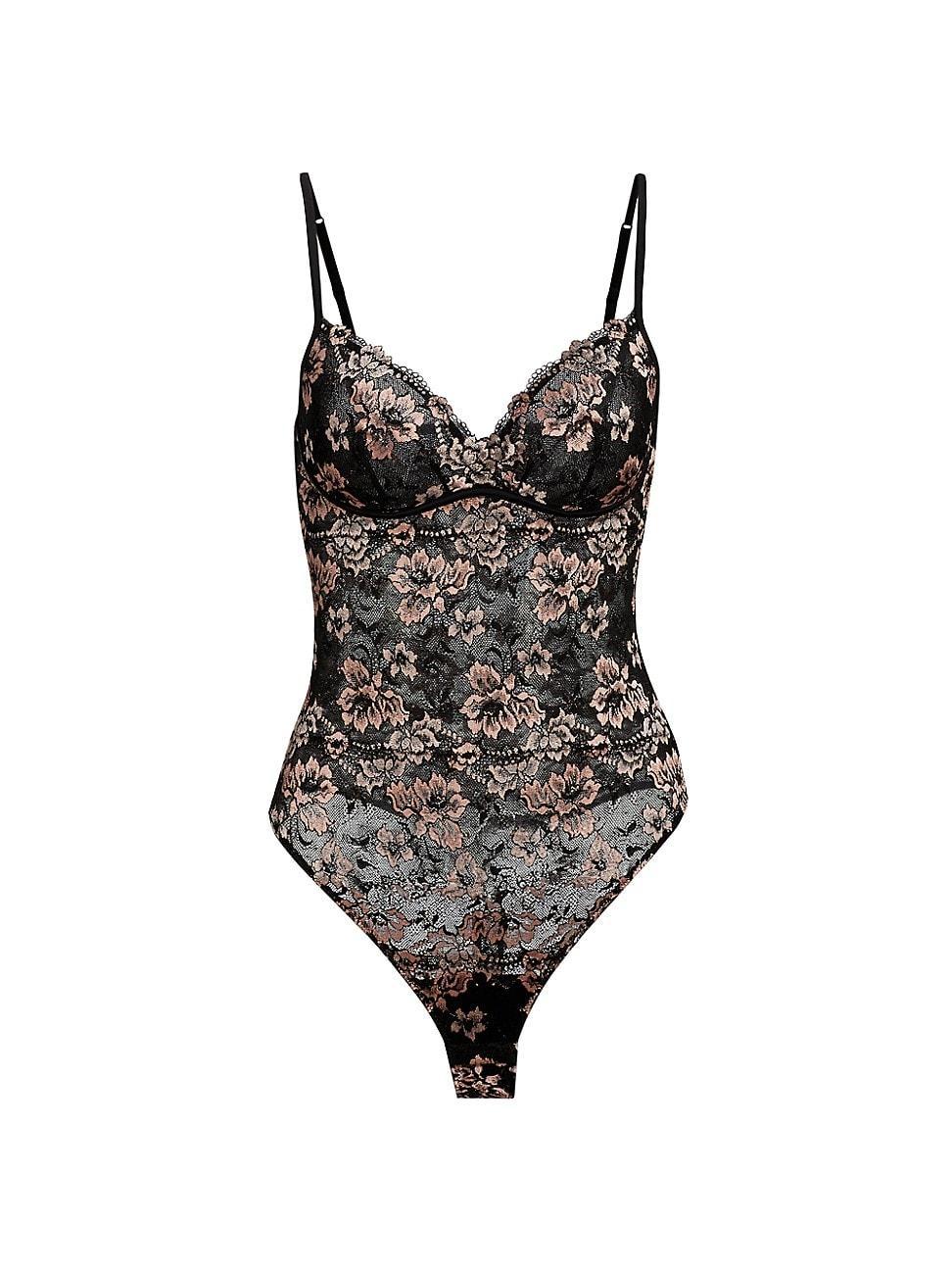 Cosabella Savona Floral Lace Bodysuit Product Image