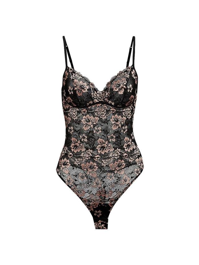 Cosabella Savona Floral Lace Bodysuit Product Image