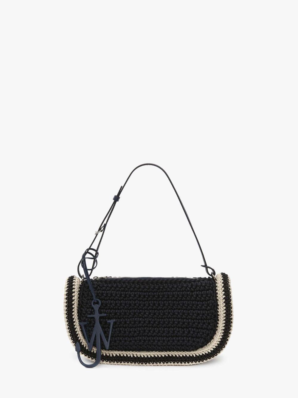 BUMPER-15 - CROCHET SHOULDER BAG in blue | JW Anderson US  Product Image