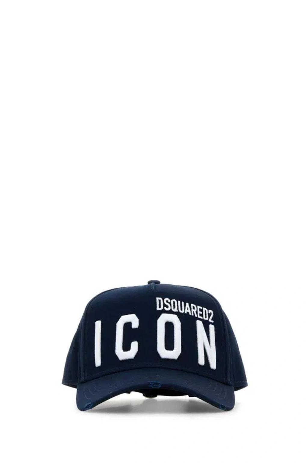 DSQUARED2 Hats In Blue Product Image