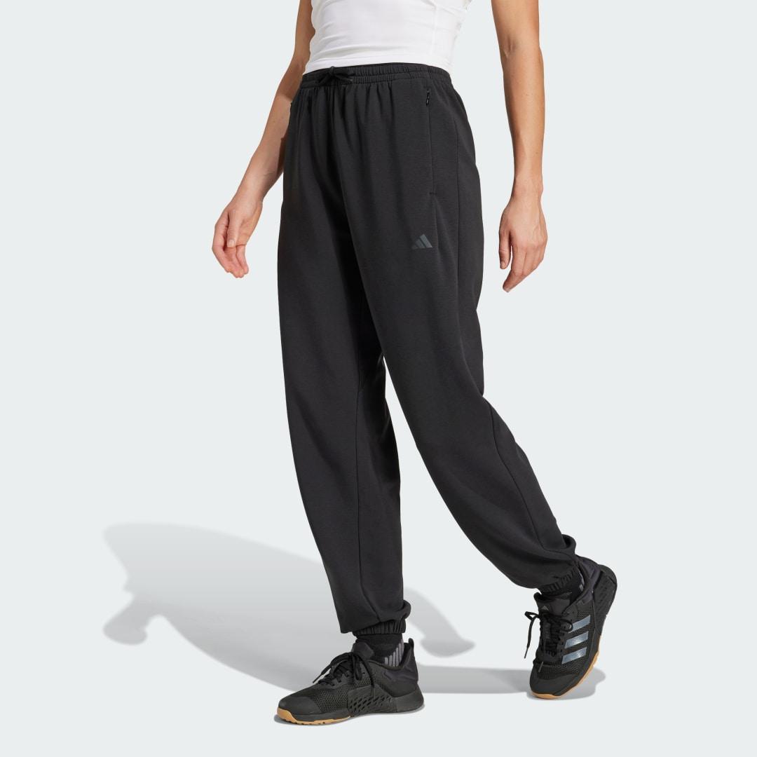 adidas Designed For Training Warm-Up Pants Olive Strata XS Womens Product Image