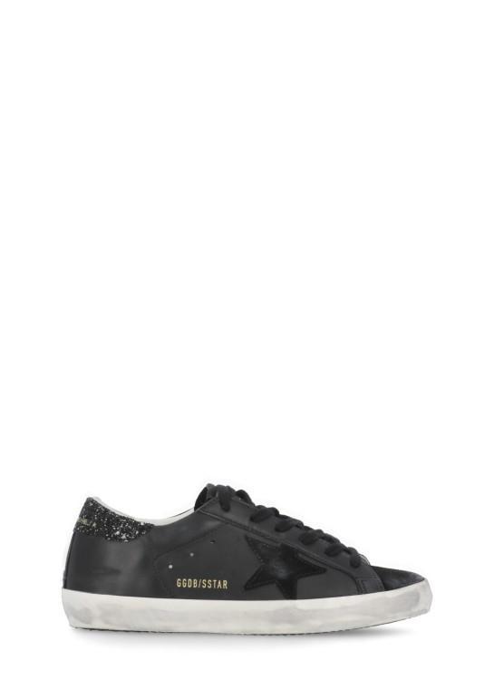 Super-star Leather Sneakers In Black Product Image