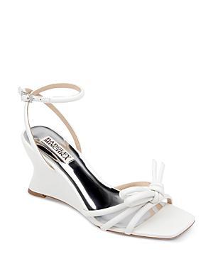 Badgley Mischka Womens Luciana Ankle Strap Wedge Sandals Product Image