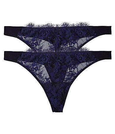 Skarlett Blue Entice Lace Thong 2 Product Image