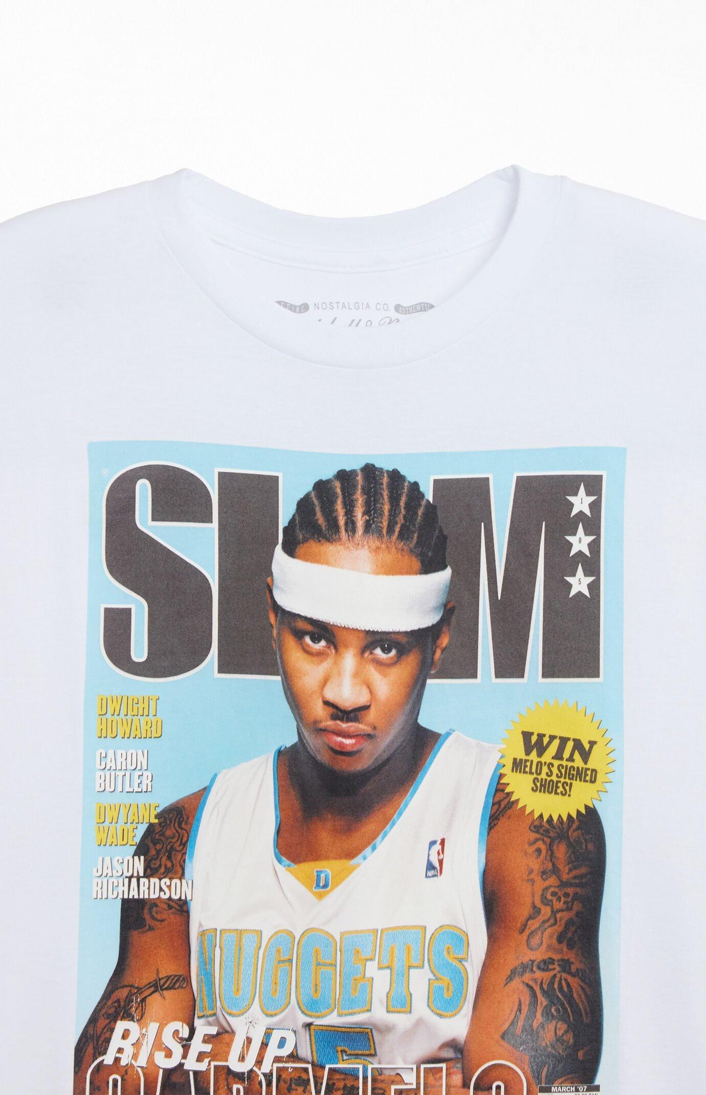 Mens Mitchell & Ness Slam Magazine Carmelo Anthony Cover Graphic T-Shirt Product Image