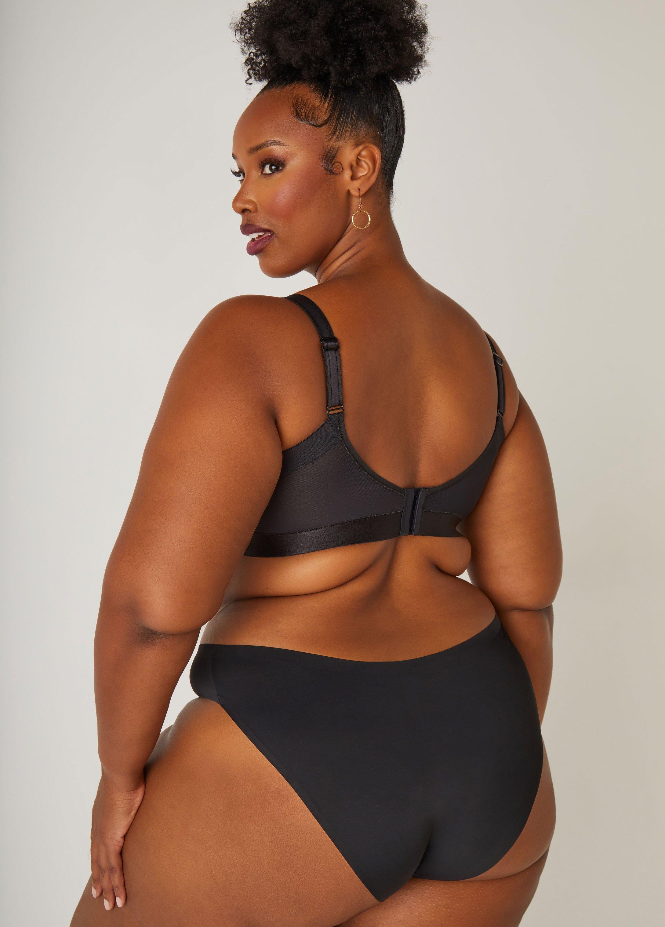 Paneled Side Smoothing Minimizer Bra Product Image