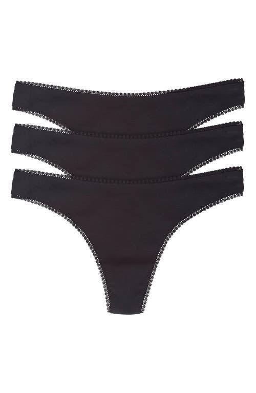 On Gossamer Cabana Cotton 3-Pack Thongs Product Image