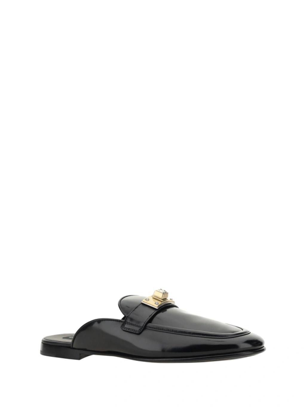 Loafers Mule In Nero Product Image