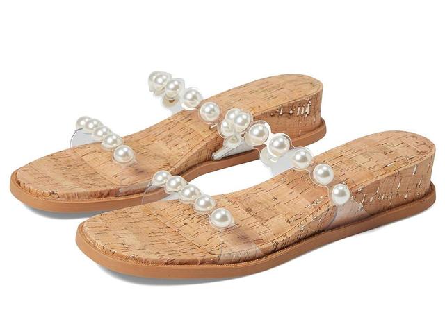 Anne Klein Blair (Clear/Natural) Women's Sandals Product Image