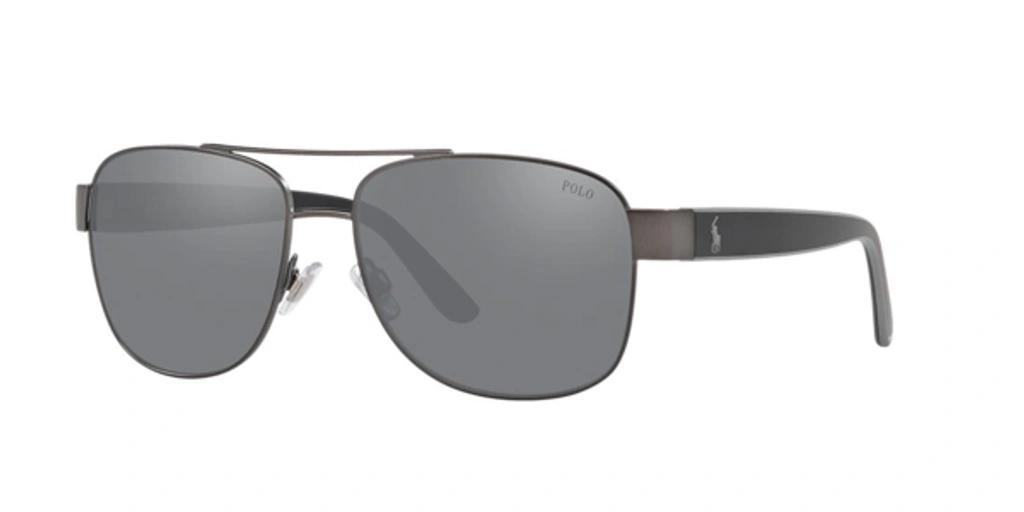 Sunglasses, Ph3122 59 In Light Grey Mirror Black Product Image