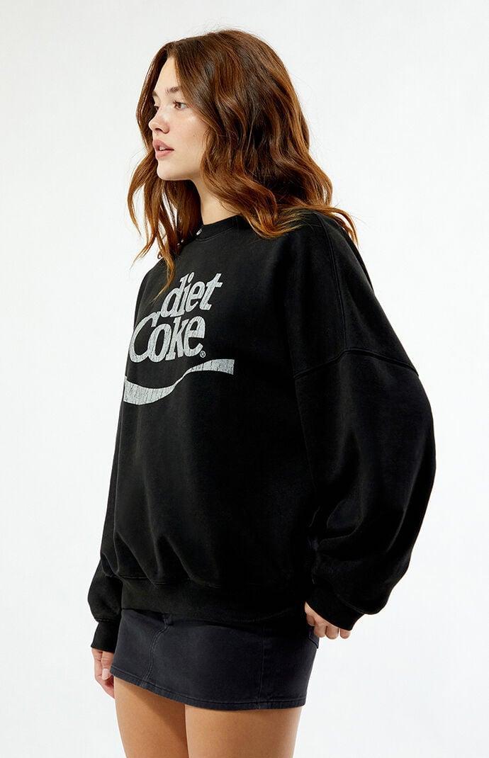 Coca Cola Women's Diet Coke Crew Neck Sweatshirt Product Image