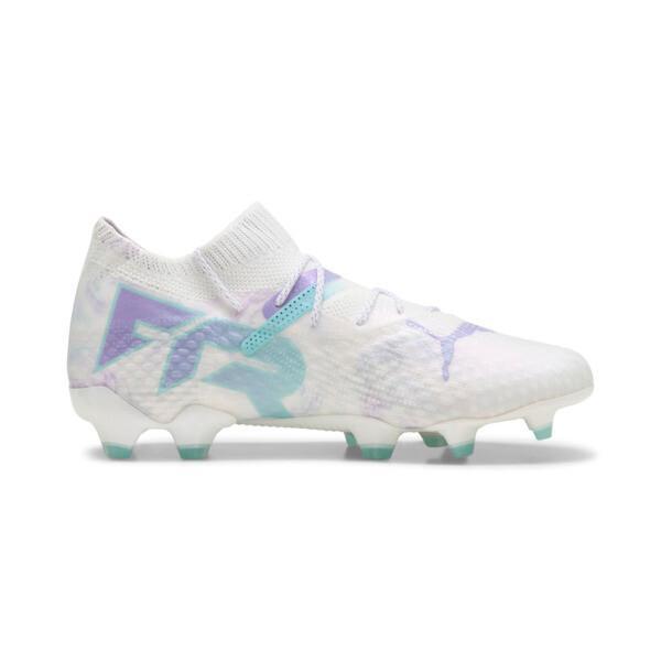 PUMA FUTURE 7 ULTIMATE BRILLIANCE Firm Ground/Artificial Ground Women's Soccer Cleats Shoes in White/Black/Spring Lavender Product Image