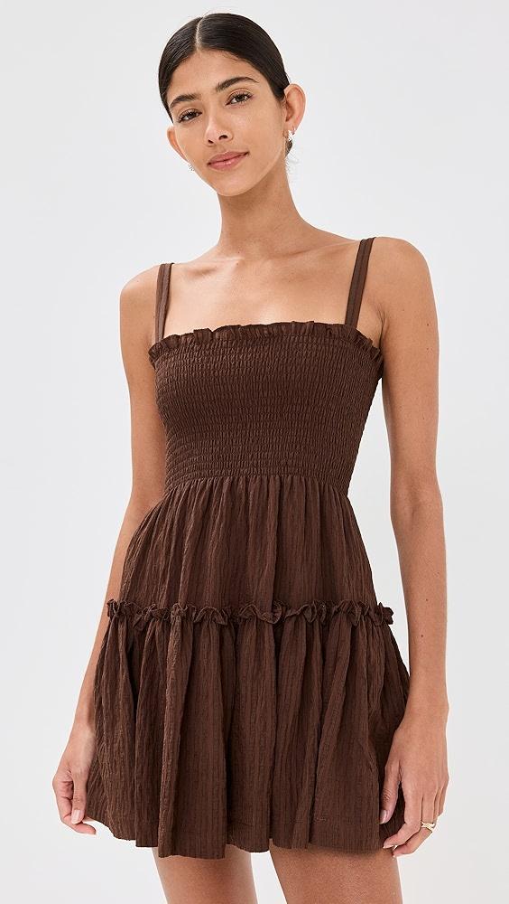 Hill House Home Seraphina Mini Organza Seersucker Dress | Shopbop Product Image