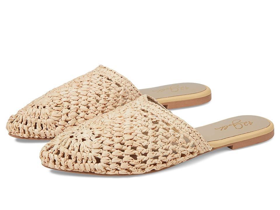 42 Gold Carmella Raffia Mule Product Image