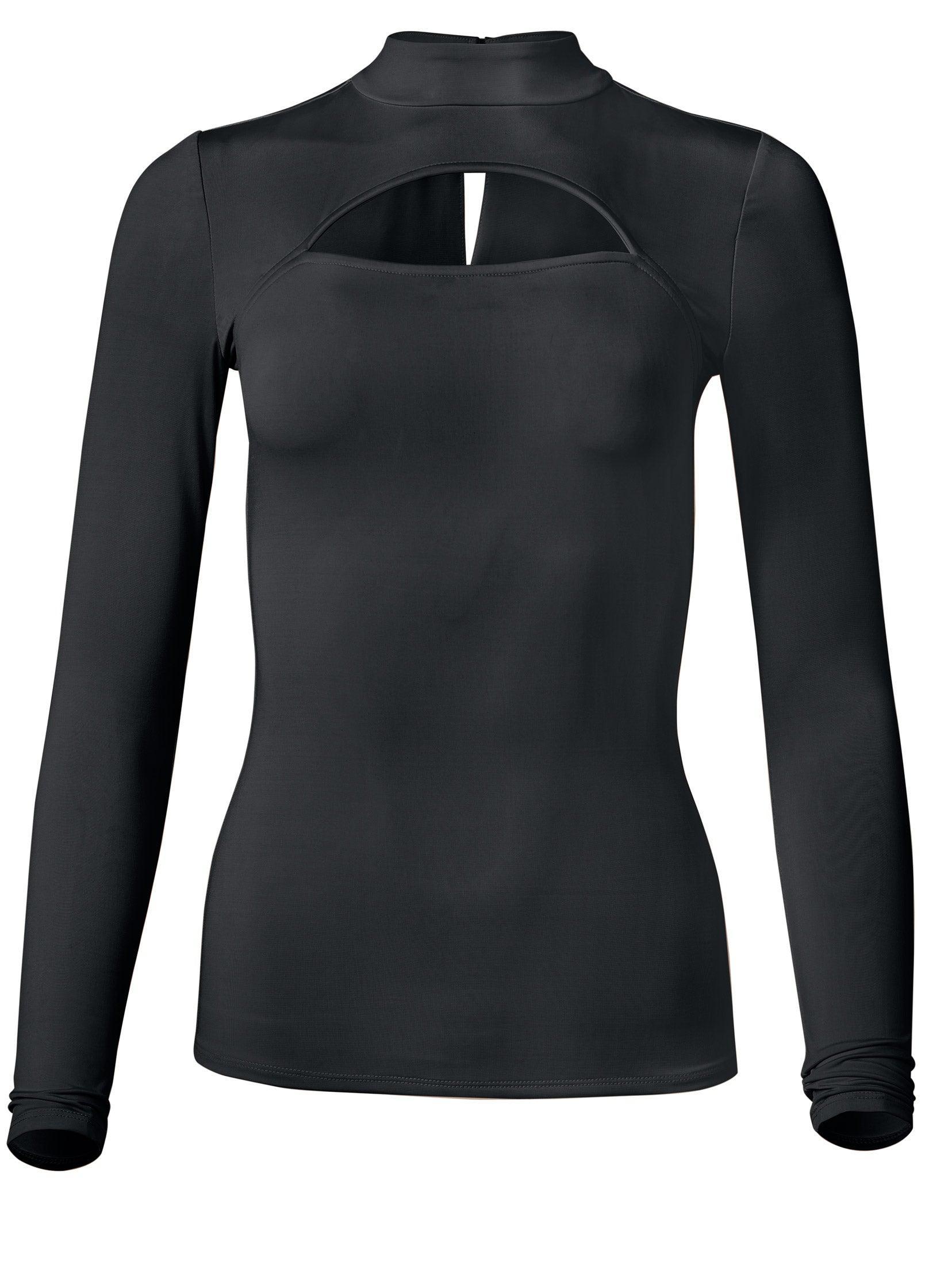 Shape Embrace Keyhole Top - Black product image