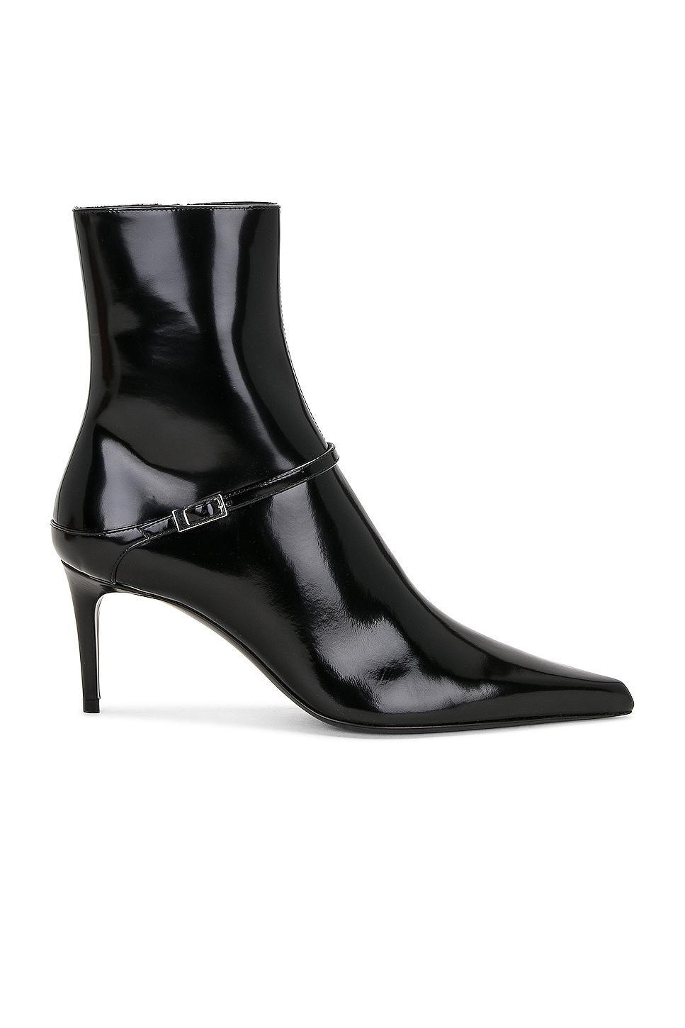 Saint Laurent Vendome Buckle Bootie in Black product image