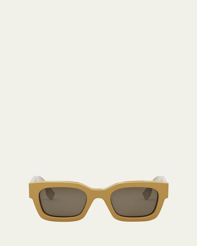 Men's Signature Oval Logo Sunglasses Product Image