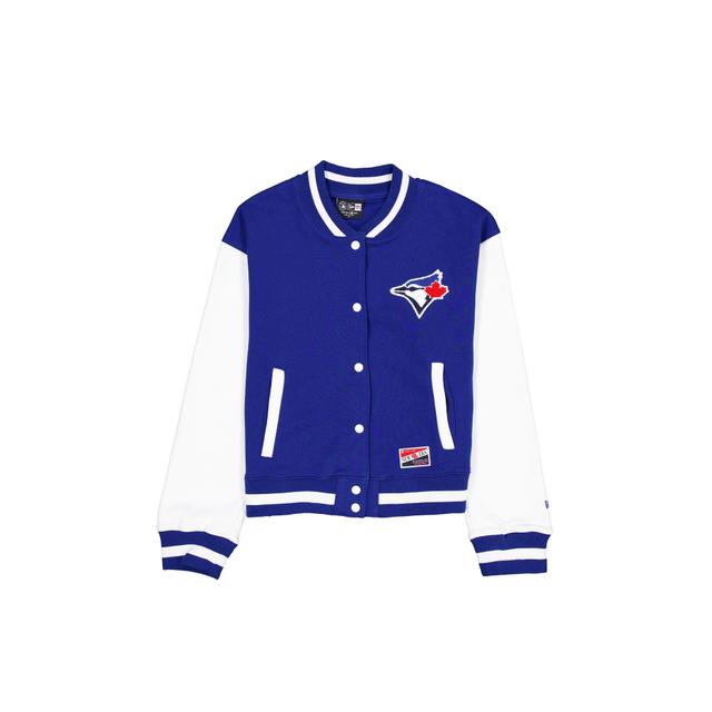 Toronto Blue Jays Throwback Fleece Women's Jacket Female Product Image