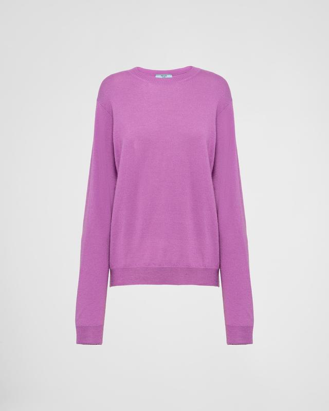 Cashmere crew-neck sweater Product Image