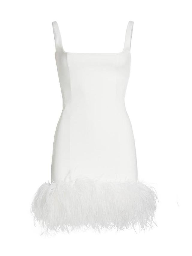 Womens Sior Seamed Feather Minidress Product Image