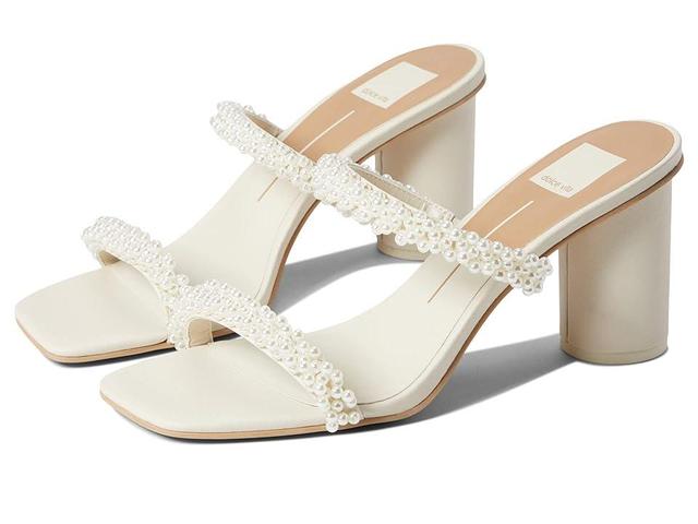 Dolce Vita Noel Pearl Square Toe Dress Sandals Product Image