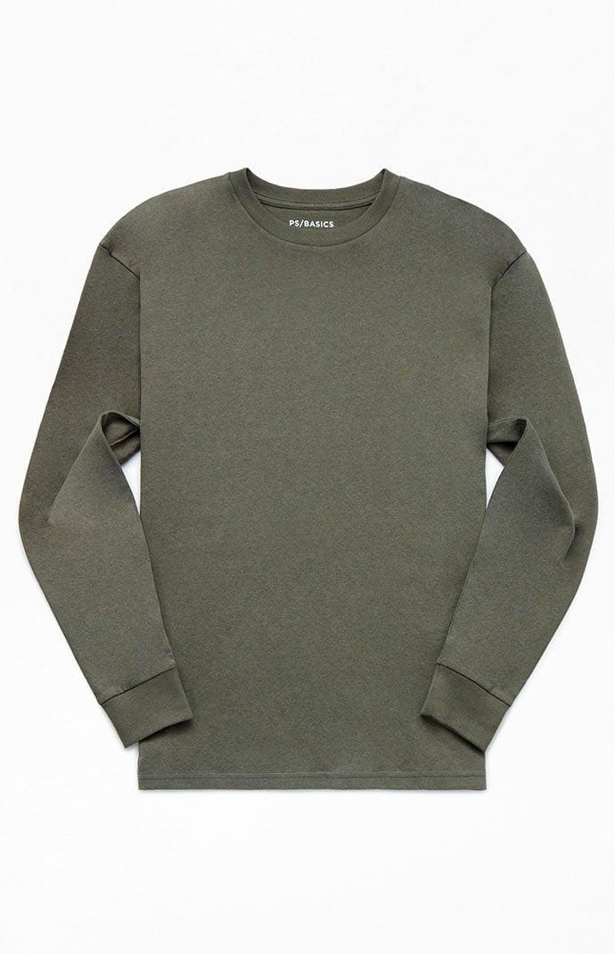 Men's Reece Basic Long Sleeve T-Shirt Product Image