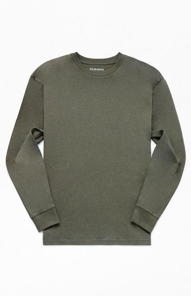 Men's Reece Basic Long Sleeve T-Shirt Product Image